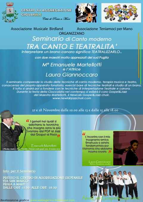 Seminario:Tra Canto e Teatralità - 2010